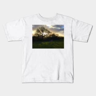 Winter Sunrise Kids T-Shirt